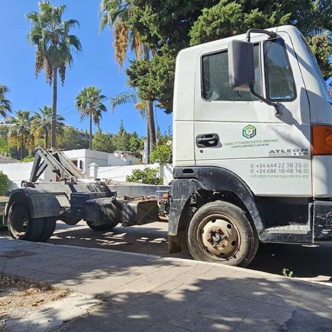 Transporte de maquinaria